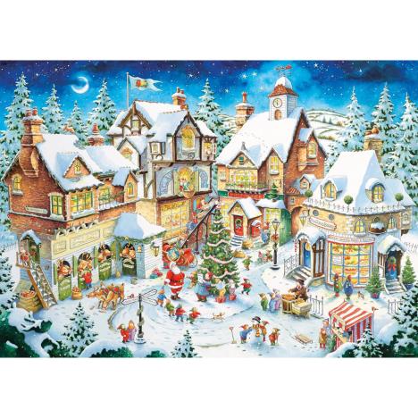 Christmas Village Limited Edition 1000pc Jigsaw Puzzle Extra Image 1